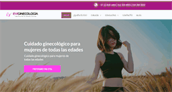 Desktop Screenshot of eviginecologia.com